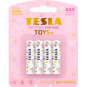 Μπαταρίες | Tesla Batteries | TOYS+ GIRL| Μέγεθος AA | LR06 | 4 Τμχ. | Aλκαλική